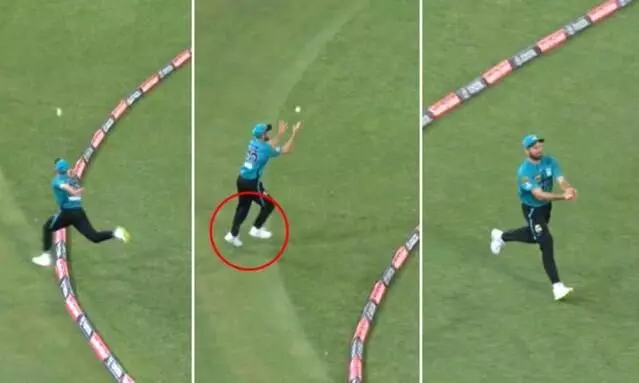 പന്ത് ബൗണ്ടറി ലൈൻ കടന്നിട്ടും ഔട്ട്; വിവാദമൊടുങ്ങാതെ ബിഗ് ബാഷിലെ ക്യാച്ച്- വിഡിയോ കാണാം