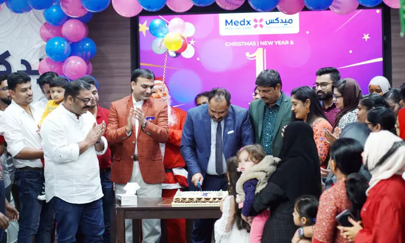 ഒ​ന്നാം വാ​ർ​ഷി​ക നി​റ​വി​ൽ മെ​ഡ​ക്സ് മെ​ഡി​ക്ക​ൽ കെ​യ​ർ