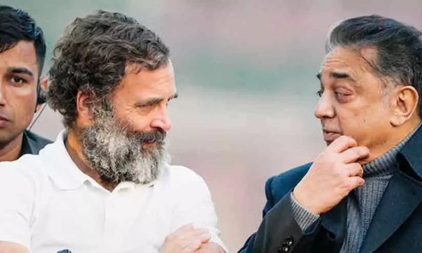 Rahul Gandhi,Kamal Haasan Rahul Gandhi,Kamal Haasan