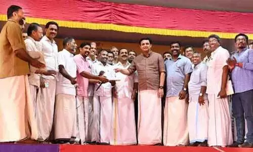 കലോത്സവത്തിന് പ്രകാശപൂരിത വേദികൾ കലോത്സവത്തിന് പ്രകാശപൂരിത വേദികൾ