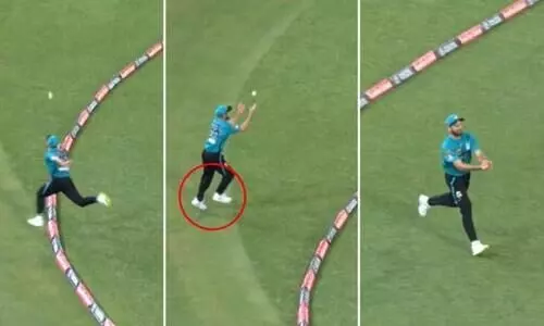 പന്ത് ബൗണ്ടറി ലൈൻ കടന്നിട്ടും ഔട്ട്; വിവാദമൊടുങ്ങാതെ ബിഗ് ബാഷിലെ ക്യാച്ച്- വിഡിയോ കാണാം