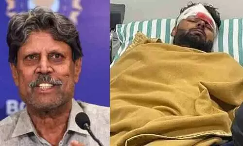 ‘ആ അപകടത്തിന് ശേഷം എന്നെ ബൈക്ക് തൊടാൻ അനുവദിച്ചിട്ടില്ല; നിങ്ങൾക്കും ഒരു ഡ്രൈവറെ ലഭിക്കാൻ എളുപ്പമല്ലേ​?’; ഋഷബ് പന്തിന്റെ അപകടത്തിൽ കപിൽദേവ്