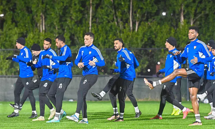 അറബ് ഗൾഫ് കപ്പ്; യു.എ.ഇ ടീം ഇറാഖിൽ അറബ് ഗൾഫ് കപ്പ്; യു.എ.ഇ ടീം ഇറാഖിൽ