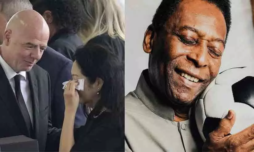 എല്ലാ രാജ്യങ്ങളിലും പെലെയുടെ പേരിൽ ഫുട്ബാൾ സ്റ്റേഡിയം; നിർദേശവുമായി ഫിഫ എല്ലാ രാജ്യങ്ങളിലും പെലെയുടെ പേരിൽ ഫുട്ബാൾ സ്റ്റേഡിയം; നിർദേശവുമായി ഫിഫ