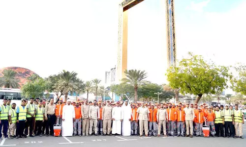 പുതുവത്സരാഘോഷം: ദുബൈയിൽ ശുചീകരണം റെക്കോഡ് വേഗത്തിൽ പുതുവത്സരാഘോഷം: ദുബൈയിൽ ശുചീകരണം റെക്കോഡ് വേഗത്തിൽ