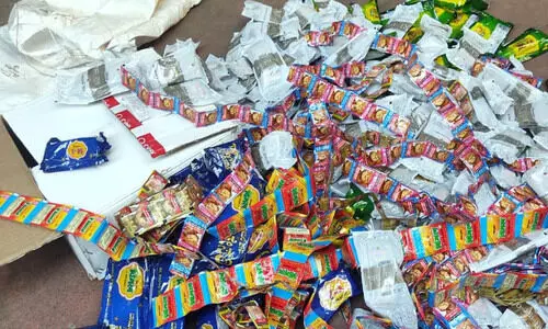 നിരോധിത പുകയില ഉൽപന്നങ്ങൾ പിടികൂടി