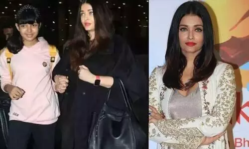Aishwarya Rai Trolled for Holding Daughter Aaradhyas Hand at the Airport