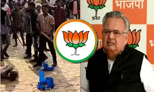 ചർച്ച് തകർത്തതിനെ ന്യായീകരിച്ച് ബി.ജെ.പി: ‘ക്രിസ്ത്യൻ മിഷനറി ഗുണ്ടകൾ നടത്തിയ ആക്രമണത്തിന് മറുപടിയാണ് നടന്നത്’