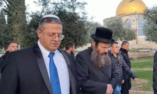 ഇസ്രായേലി തീവ്രവലതുപക്ഷ മന്ത്രി മസ്ജിദുൽ അഖ്സയിൽ; പ്രതിഷേധം