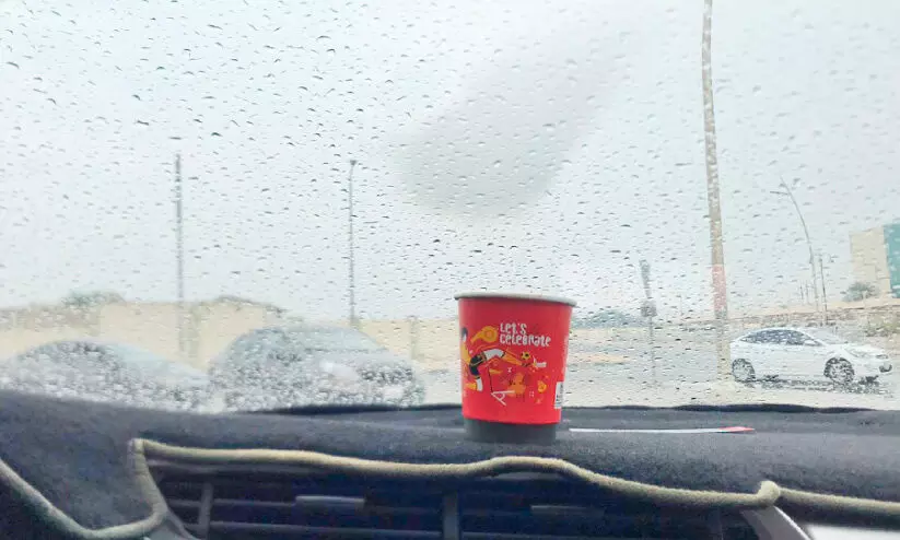 rain in qatar