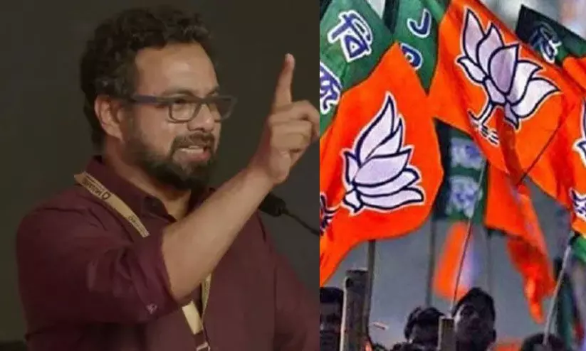 മുജാഹിദ് വേദിയിലെ ബ്രിട്ടാസിന്റെ പ്രസംഗത്തിനെതിരെ പരാതിയുമായി ബി.ജെ.പി: മതവിദ്വേഷം ഉണ്ടാക്കുന്ന രീതിയിൽ അക്രമത്തിന് പ്രേരിപ്പിക്കുന്ന പ്രസംഗം’