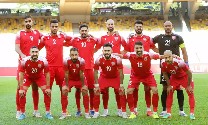 അറേബ്യൻ ഗൾഫ് കപ്പ് ;ബഹ്റൈൻ ടീം ഇറാഖിൽ അറേബ്യൻ ഗൾഫ് കപ്പ് ;ബഹ്റൈൻ ടീം ഇറാഖിൽ