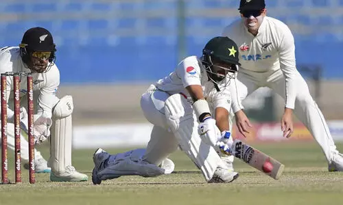 രണ്ടാം ടെസ്റ്റ്: സൗദിന് സെഞ്ച്വറി; പാകിസ്താൻ 407/9