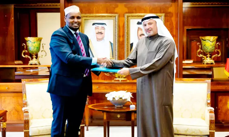 ഉഭയകക്ഷി ബന്ധം: അമീറിന് സോമാലിയൻ പ്രസിഡന്റിന്റെ കത്ത്