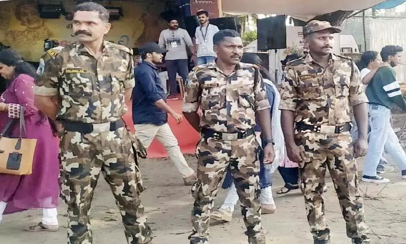 കലോത്സവവേദികളിൽ സുരക്ഷക്ക് ഇന്ത്യൻ റിസർവ് ബറ്റാലിയനും കലോത്സവവേദികളിൽ സുരക്ഷക്ക് ഇന്ത്യൻ റിസർവ് ബറ്റാലിയനും