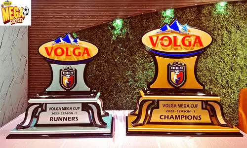 വോ​ൾ​ഗ മെ​ഗാ ക​പ്പ്​ കാ​ത്തി​രി​ക്കു​ന്ന​ത്​ വ​മ്പ​ൻ ട്രോ​ഫി