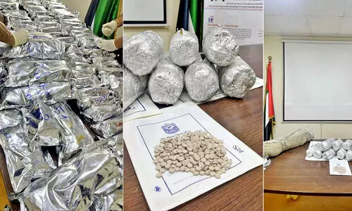 142 കി​ലോ മ​യ​ക്കു​മ​രു​ന്ന് പി​ടി​ച്ചെ​ടു​ത്തു