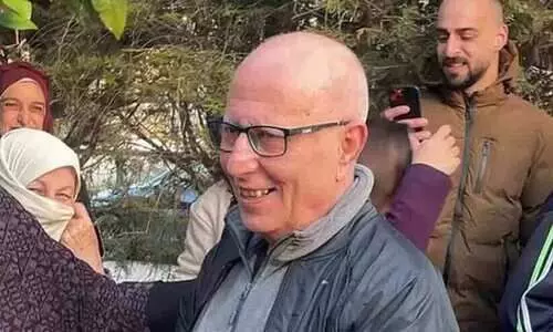 നാല് പതിറ്റാണ്ട് ഇസ്രായേൽ തടവറയിൽ; ഫലസ്തീൻ പോരാളിക്ക് മോചനം