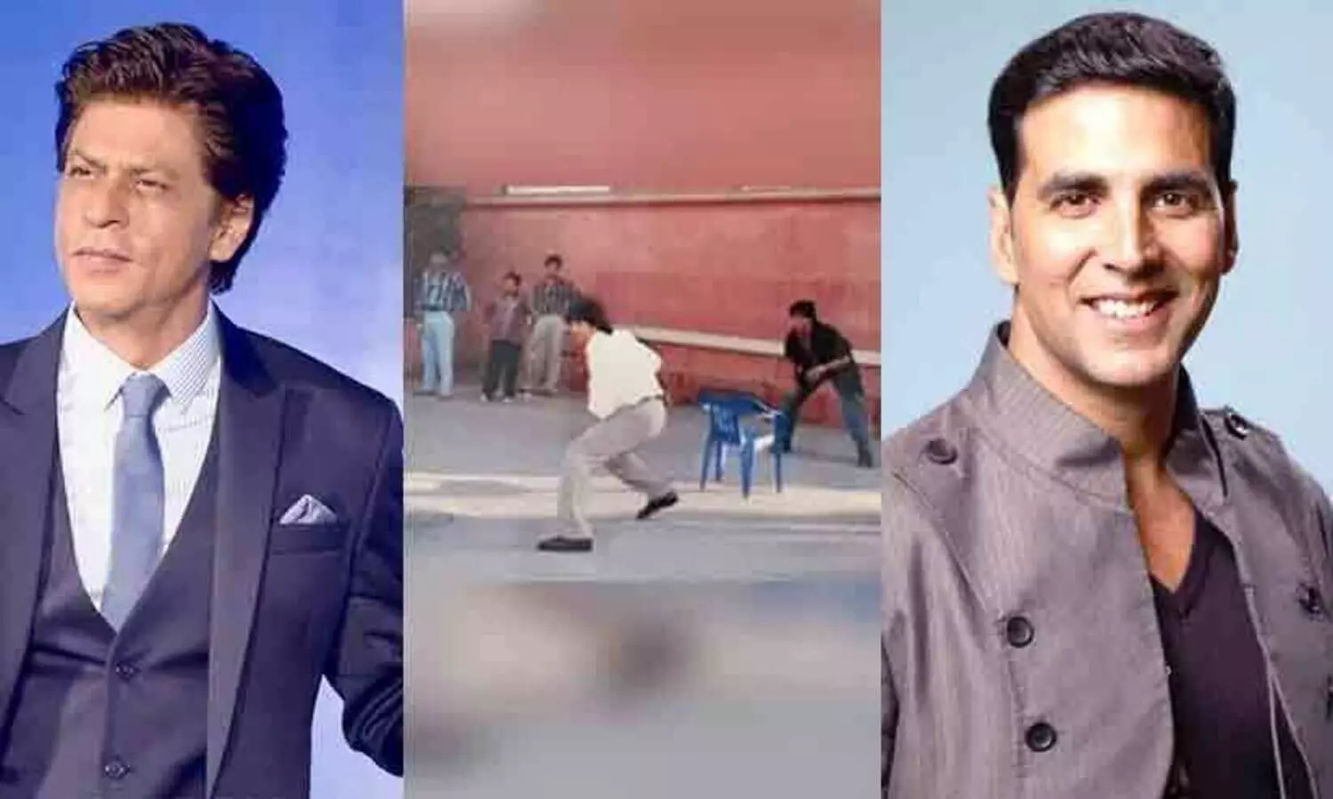 വിക്കറ്റ് കീപ്പറായി ഷാറൂഖ് ഖാൻ, ബാറ്റ് ചെയ്യുന്നത് അക്ഷയ്കുമാർ; 26 വർഷം മുമ്പത്തെ ചിത്രം കുത്തിപ്പൊക്കി സമൂഹ മാധ്യമങ്ങൾ