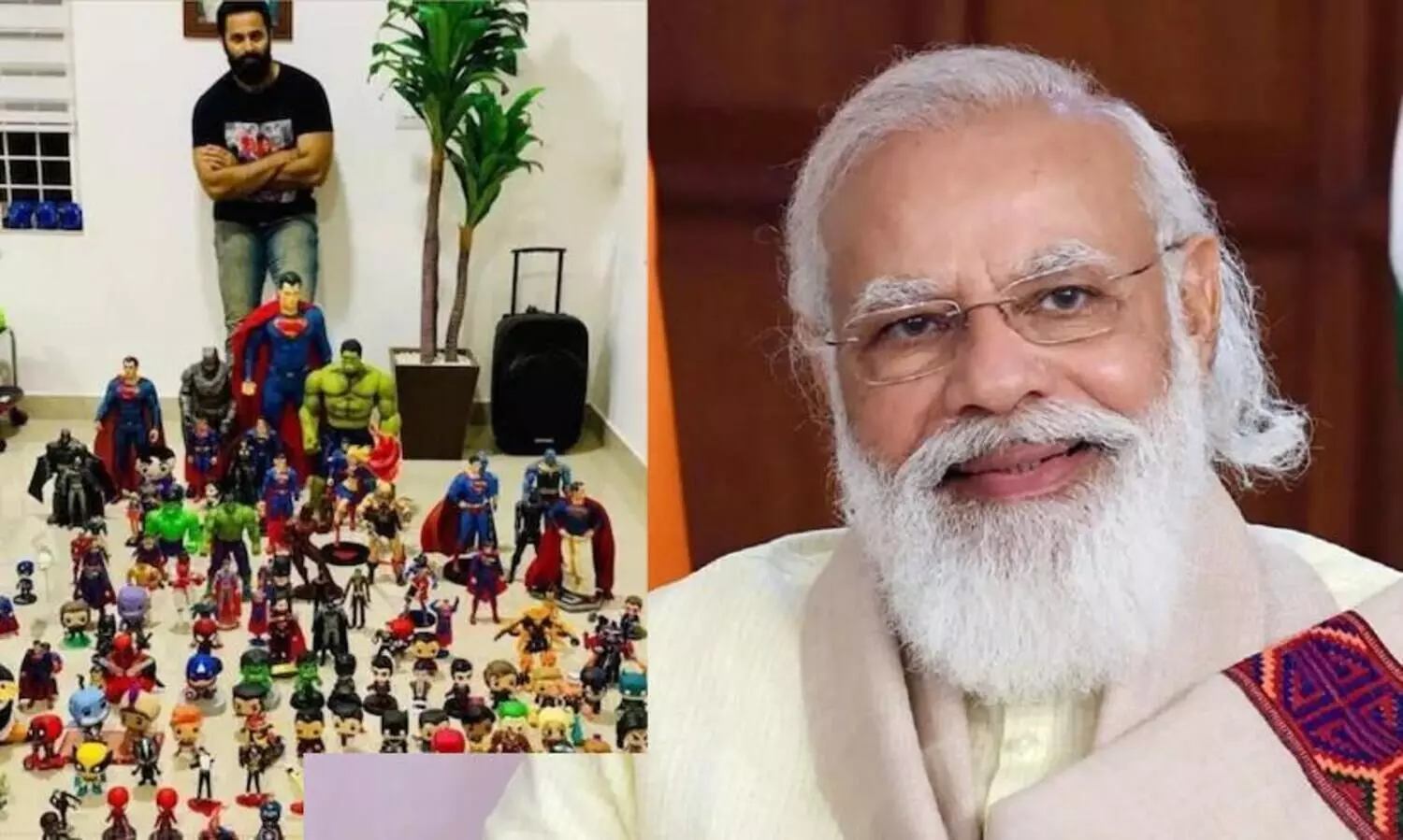 ഉണ്ണി അങ്കിളിന്റെ കയ്യിൽ നരേന്ദ്ര മോദി അപ്പൂപ്പന്റെ പാവയുമുണ്ട്; വെളിപ്പെടുത്തലുമായി സഹതാരങ്ങൾ