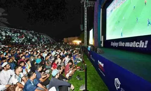 അ​റ​ബ്​ ക​പ്പ്​: ആ​ര​വ​മു​യ​ർ​ത്താ​ൻ ഒ.​സി.​ഇ.​സി​യി​ൽ ഫാ​ൻ​സ്​ സ്‌​ക്വ​യ​ർ