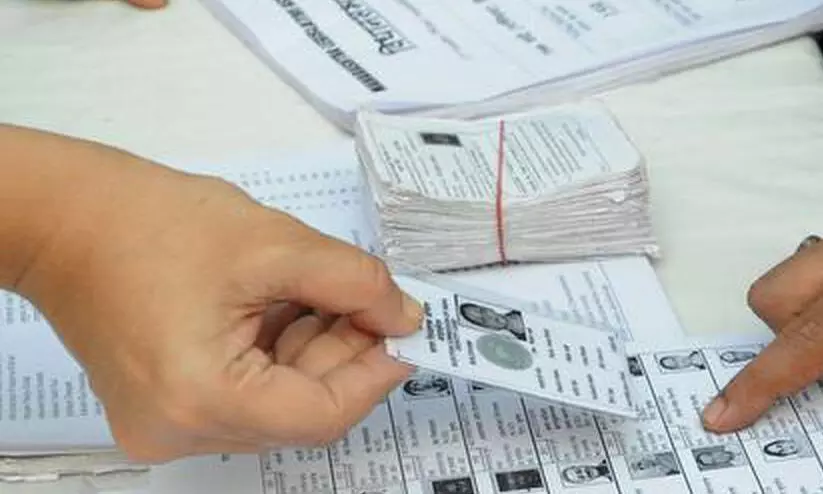 പാലക്കാട് ജില്ലയില്‍ അന്തിമ വോട്ടര്‍ പട്ടിക പ്രസിദ്ധീകരിച്ചു