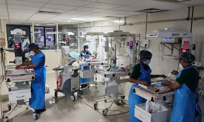 നവജാത ശിശു പ്രത്യേക പരിചരണത്തിന് നിയോനറ്റോളജി വിഭാഗം ആരംഭിച്ചുവെന്ന് വീണ ജോർജ്