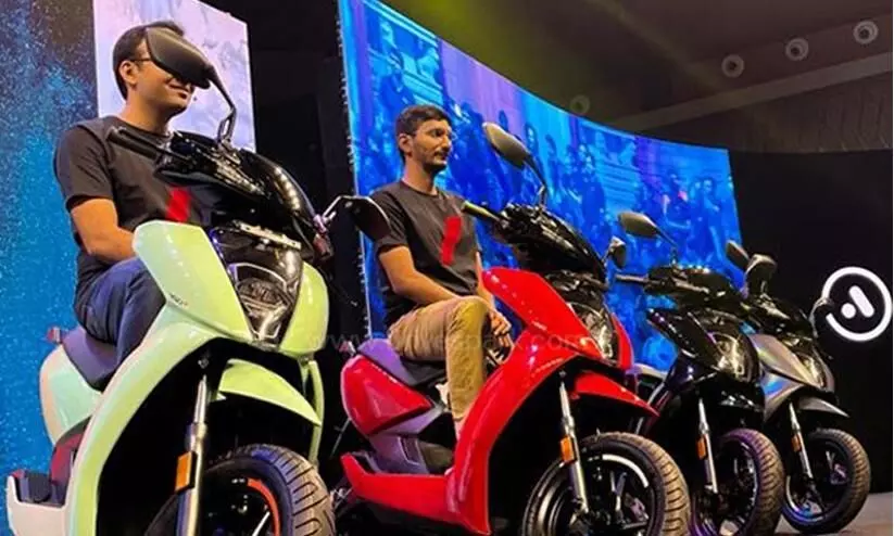 Ather 450X gets  new colours, software updates new seat