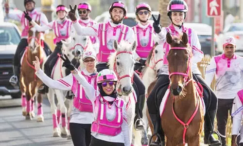 അ​ർ​ബു​ദ ബോ​ധ​വ​ത്ക​ര​ണ​വു​മാ​യി പി​ങ്ക്​ കാ​ര​വ​ൻ ഫെ​ബ്രു​വ​രി നാ​ലു​മു​ത​ൽ