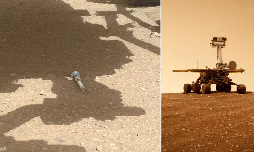 ചൊവ്വയിൽ ജീവന്റെ തുടിപ്പ്..? അഞ്ചാമത്തെ സാമ്പിളുമായി നാസയുടെ മാർസ് റോവർ, ചിത്രം പുറത്ത്