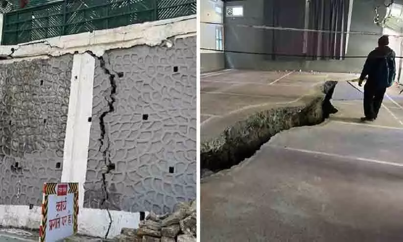 ജോഷിമഠിൽ വീടുകളിലെ വിള്ളൽ; സ്ഥിതിഗതികൾ പ്രധാനമന്ത്രി നിരീക്ഷിക്കുന്നുണ്ടെന്ന് ഉത്തരാഖണ്ഡ് മുഖ്യമന്ത്രി