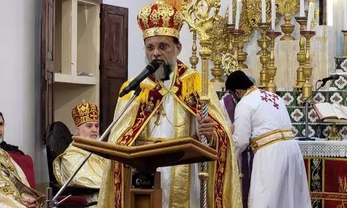 മാർ ഔഗിൻ കുരിയാക്കോസ് മെത്രാപ്പോലീത്തയായി വാഴിക്കപ്പെട്ടു