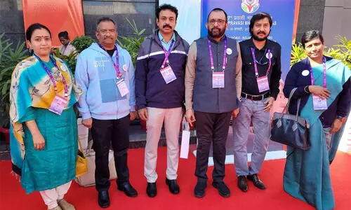 പ്രവാസി ഭാരതീയ ദിവസ് : നോര്‍ക്ക റൂട്ട്‌സ് പ്രതിനിധികള്‍ ഇൻഡോറിലെത്തി