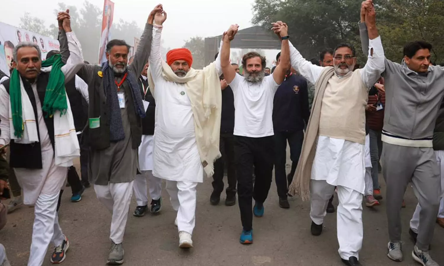 സുരക്ഷ: രാഹുലിന്‍റെ കാൽനടദൂരം കുറച്ചേക്കും