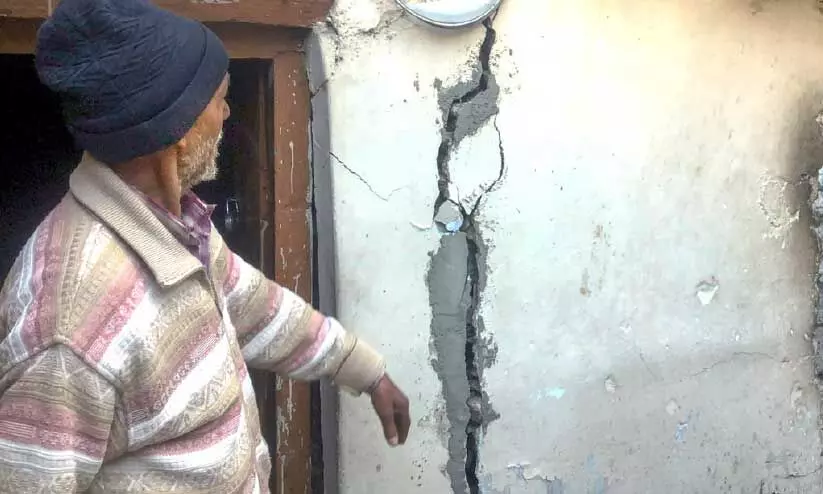 ജോ​ഷി​മ​ഠ്: അടിയന്തരസാഹചര്യം നേരിടാൻ നടപടി