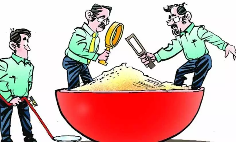 ഭക്ഷ്യപരിശോധനയിൽ കേരളത്തിന്റെ മികവ് ഇടിയുന്നു; രണ്ടിൽനിന്ന് ഏഴാംസ്ഥാനത്ത് ഭക്ഷ്യപരിശോധനയിൽ കേരളത്തിന്റെ മികവ് ഇടിയുന്നു; രണ്ടിൽനിന്ന് ഏഴാംസ്ഥാനത്ത്