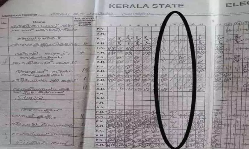 ഇലക്ട്രിസിറ്റി ഓഫിസിൽനിന്ന് ലഭിച്ച രേഖകളിൽ കൃത്രിമം