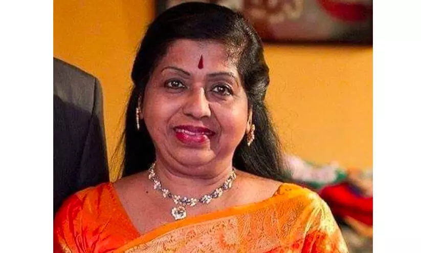 മുൻ യു.എസ് അംബാസഡർ ടി.പി ശ്രീനിവാസന്റെ ഭാര്യ ഭരതനാട്യം വിദഗ്ധ ചന്ദ്രലേഖ നിര്യാതയായി