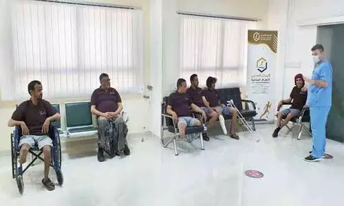 Artificial limbs were given to 30 more people