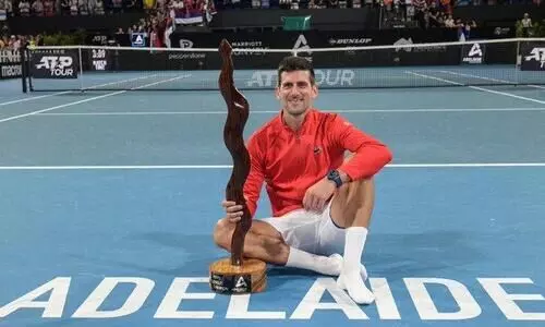 ആസ്ട്രേലിയയിൽ തിരിച്ചെത്തി അഡ്ലെയ്ഡ് പിടിച്ച് ദ്യോകോ; ഇനി ലക്ഷ്യം ഗ്രാൻഡ് സ്ലാം