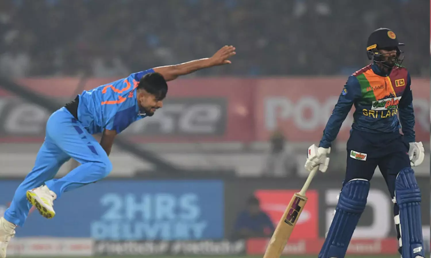 മണിക്കൂറിൽ 156 കിലോമീറ്റർ വേഗത; സ്വന്തം റെക്കോഡ് തിരുത്തി ഉമ്രാൻ മാലിക്ക്