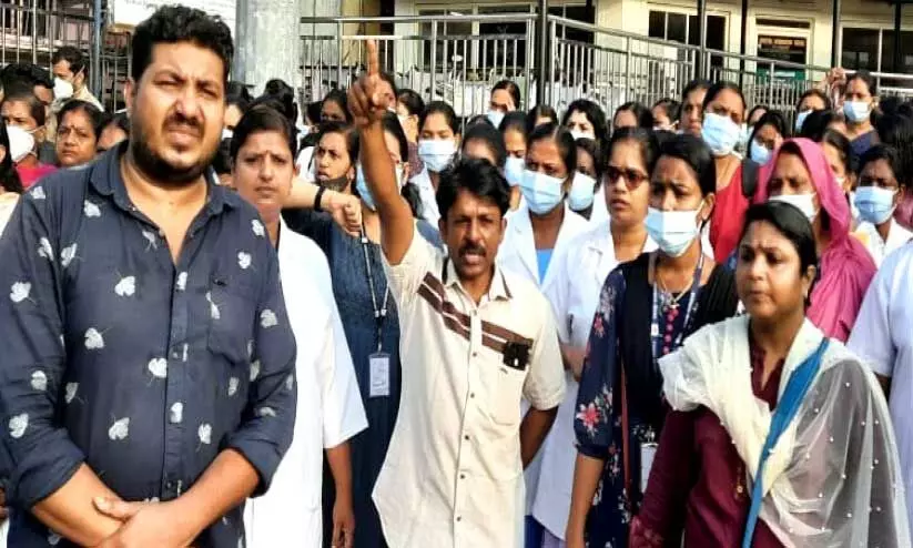 വ​നി​താ ന​ഴ്സി​ങ് ഓ​ഫി​സ​ർക്ക്​ മർദനം: പ്രതി റിമാൻഡിൽ