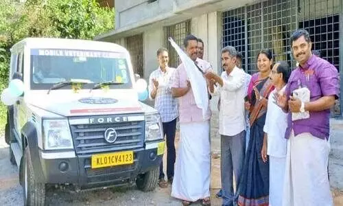 മൊബൈല്‍ വെറ്ററിനറി ക്ലിനിക് തുടങ്ങി