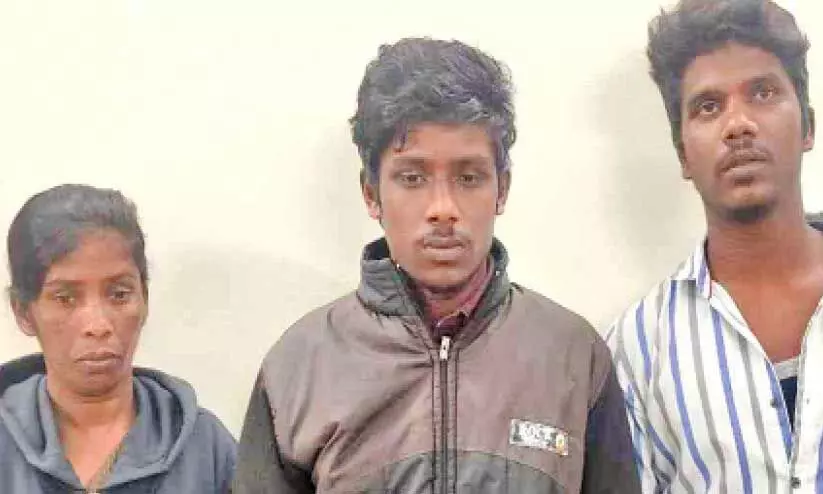 മോഷണക്കേസിൽ അമ്മയും മകനുമടക്കം മൂന്നുപേർക്ക് നാലുവർഷം തടവ് മോഷണക്കേസിൽ അമ്മയും മകനുമടക്കം മൂന്നുപേർക്ക് നാലുവർഷം തടവ്