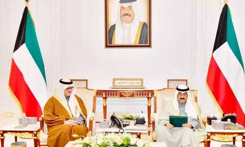 Kuwait Crown Prince receives letter from Saudi Kuwait Crown Prince receives letter from Saudi