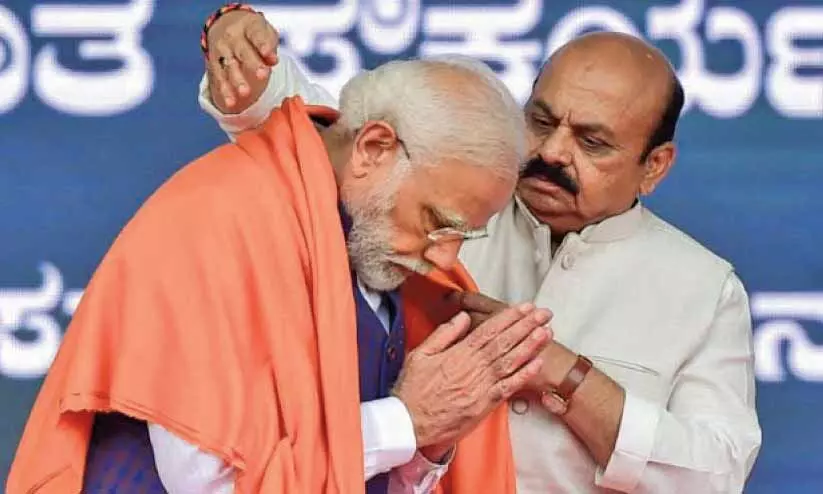 കർണാടകയിൽ തെരഞ്ഞെടുപ്പ് അടുത്തു; തുടർ സന്ദർശനവുമായി മോദി