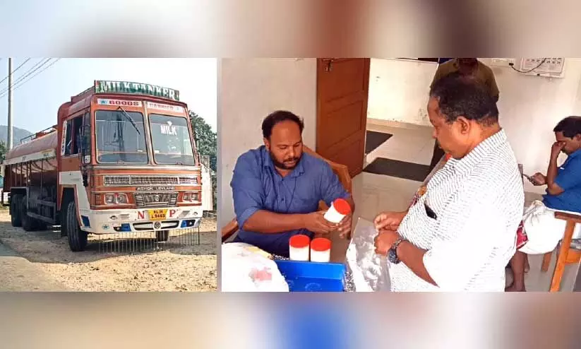 ദിവസവും ആര്യങ്കാവ് വഴി എത്തിക്കുന്നത് രണ്ടര ലക്ഷം ലിറ്റർ പാൽ