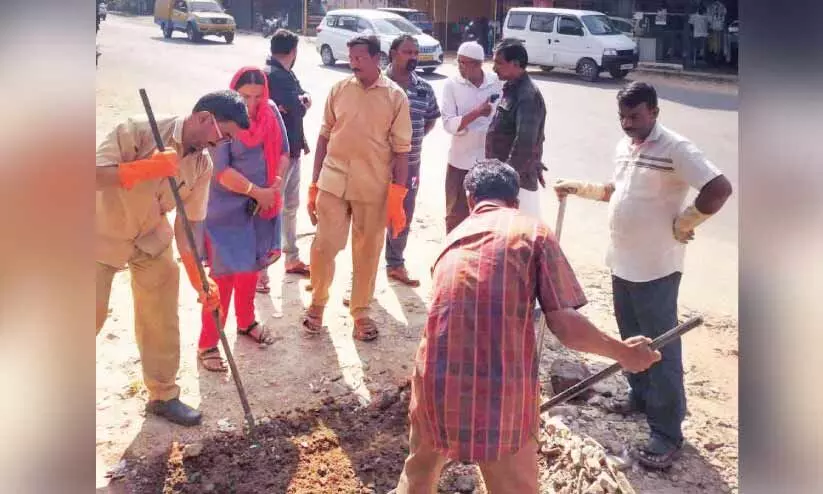 അഴുക്കുചാലിലേക്ക് മാലിന്യം ഒഴുക്കൽ: നടപടിക്കൊരുങ്ങി ഒറ്റപ്പാലം നഗരസഭ