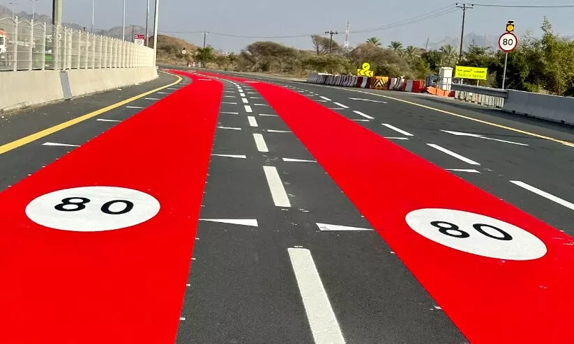 ദുബൈ-ഹത്ത റോഡിൽ വേഗ പരിധി കുറച്ചു; ഇതാണ്​ പുതിയ സ്പീഡ്​ ലിമിറ്റ്​