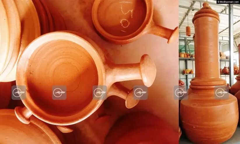 കാണാൻ കൊള്ളാം... കറിവെക്കാനും...; കളിമൺ പാത്രക്കച്ചവടം തകൃതി